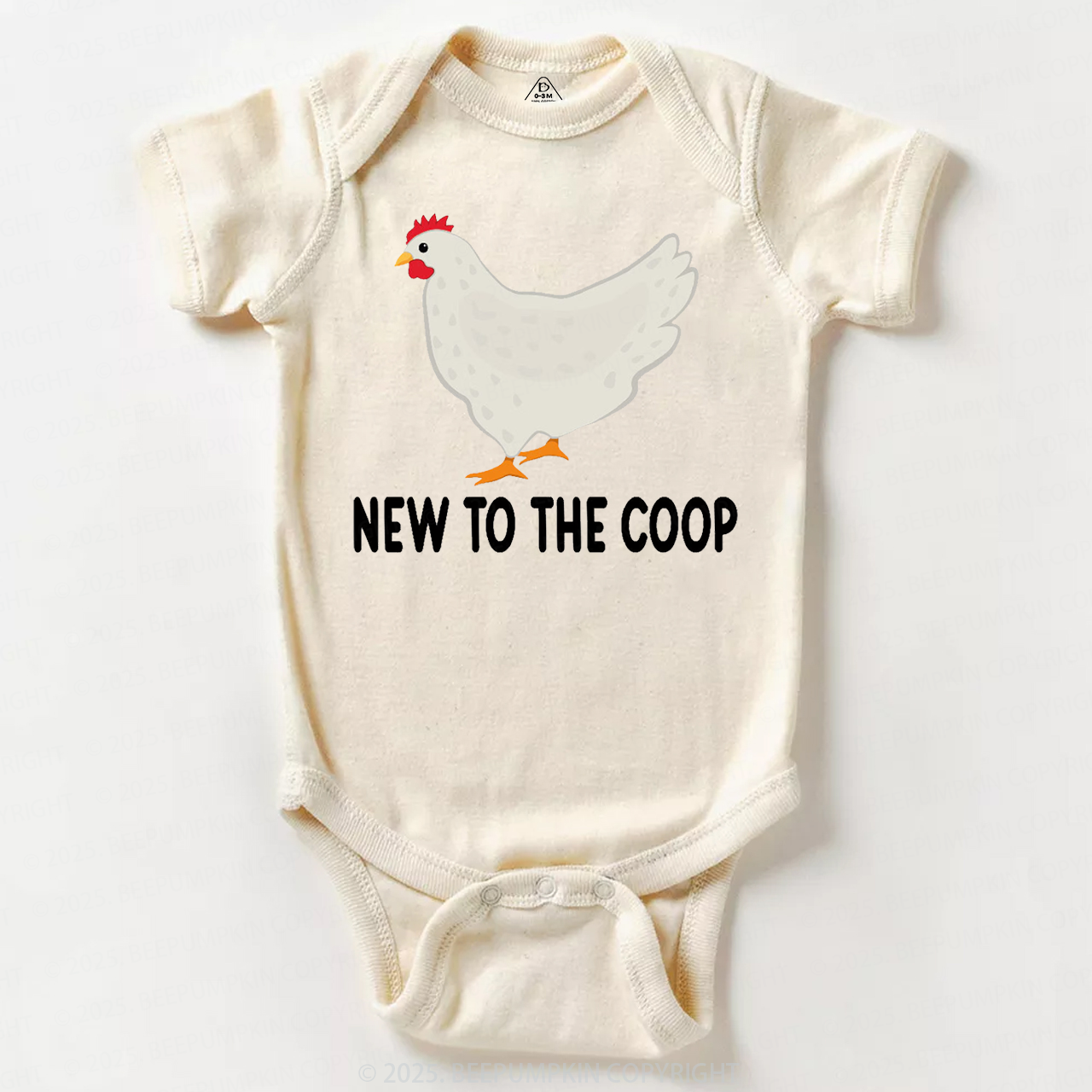 New To The Coop Bodysuit Beepumpkin