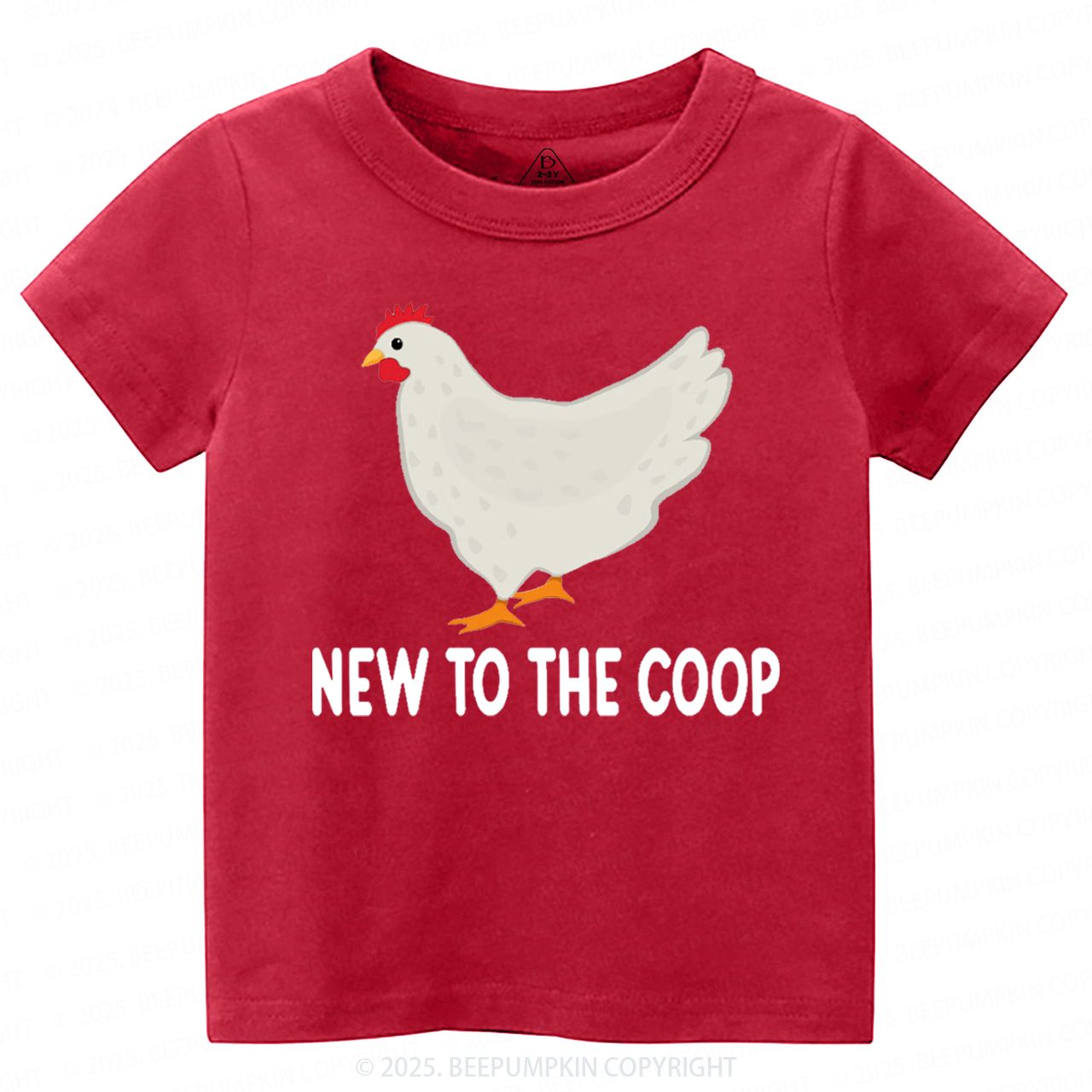 New To The Coop Toddler&Kid's Tees Beepumpkin