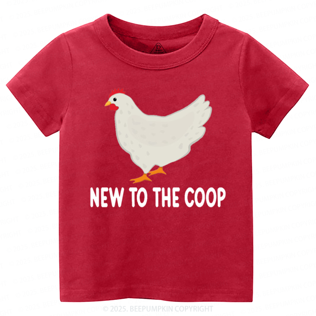 New To The Coop Toddler&Kid's Tees Beepumpkin