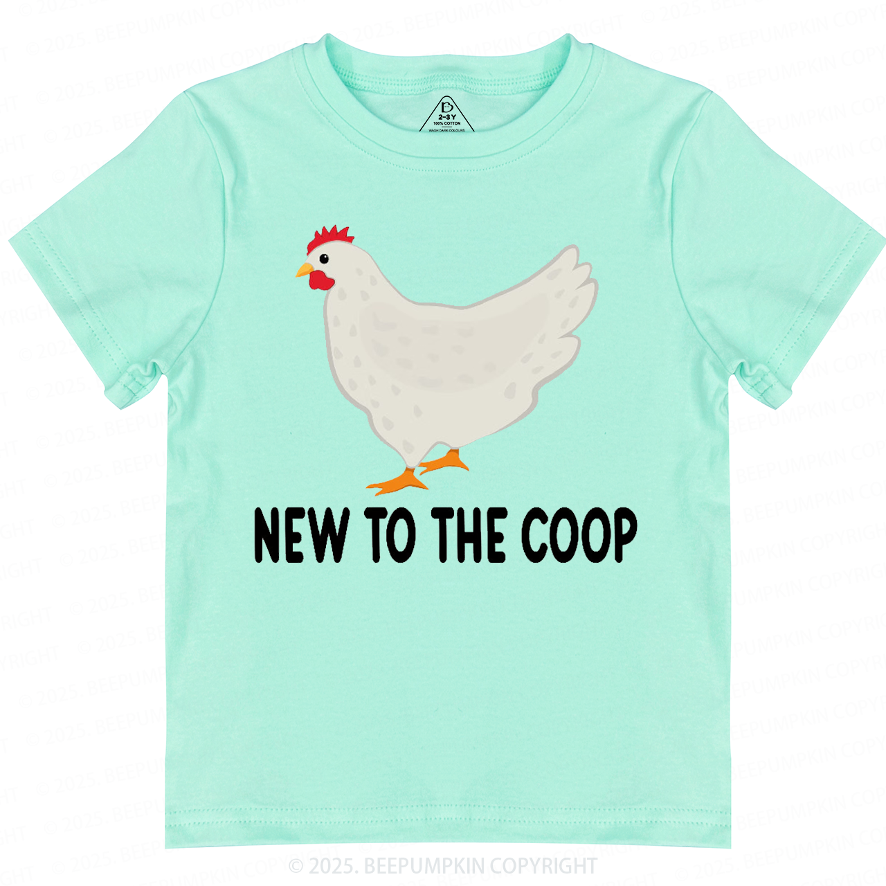New To The Coop Toddler&Kid's Tees Beepumpkin