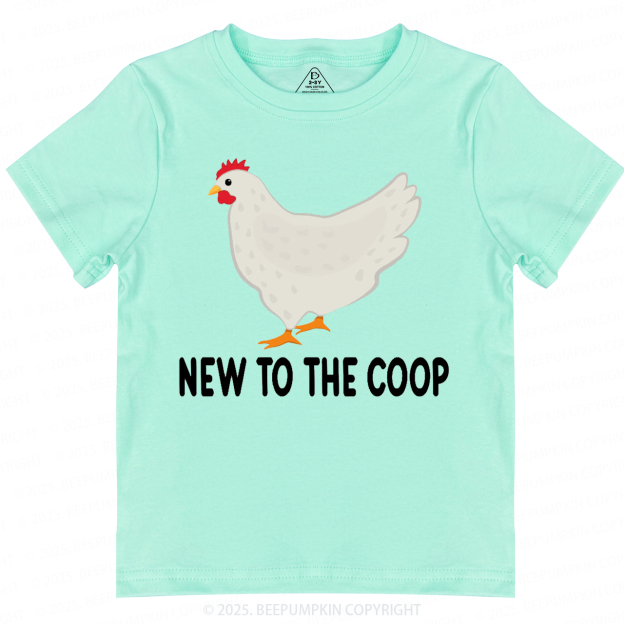 New To The Coop Toddler&Kid's Tees Beepumpkin