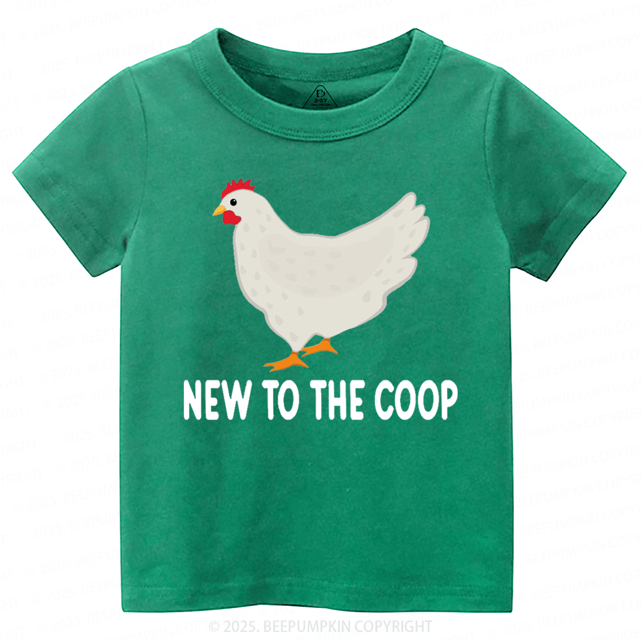 New To The Coop Toddler&Kid's Tees Beepumpkin