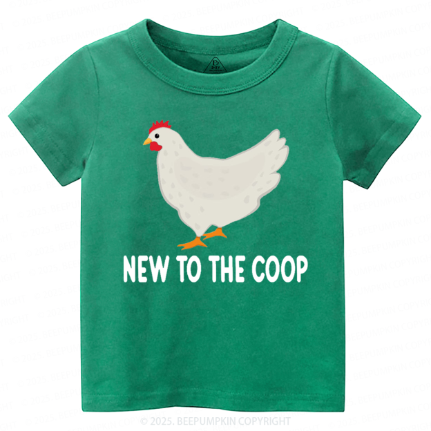 New To The Coop Toddler&Kid's Tees Beepumpkin