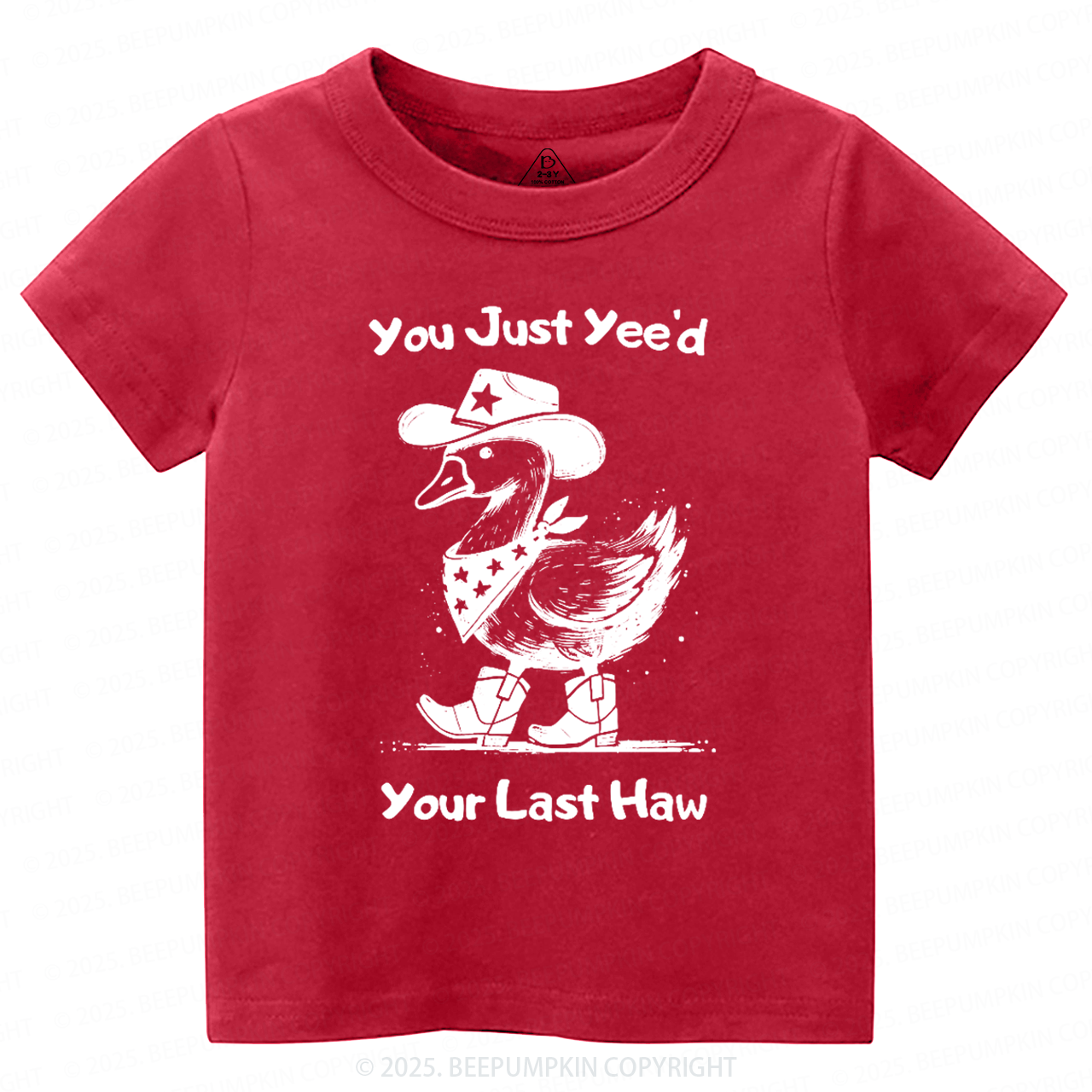 You Just Yee'd Your Last Haw Toddler&Kid's Tees Beepumpkin