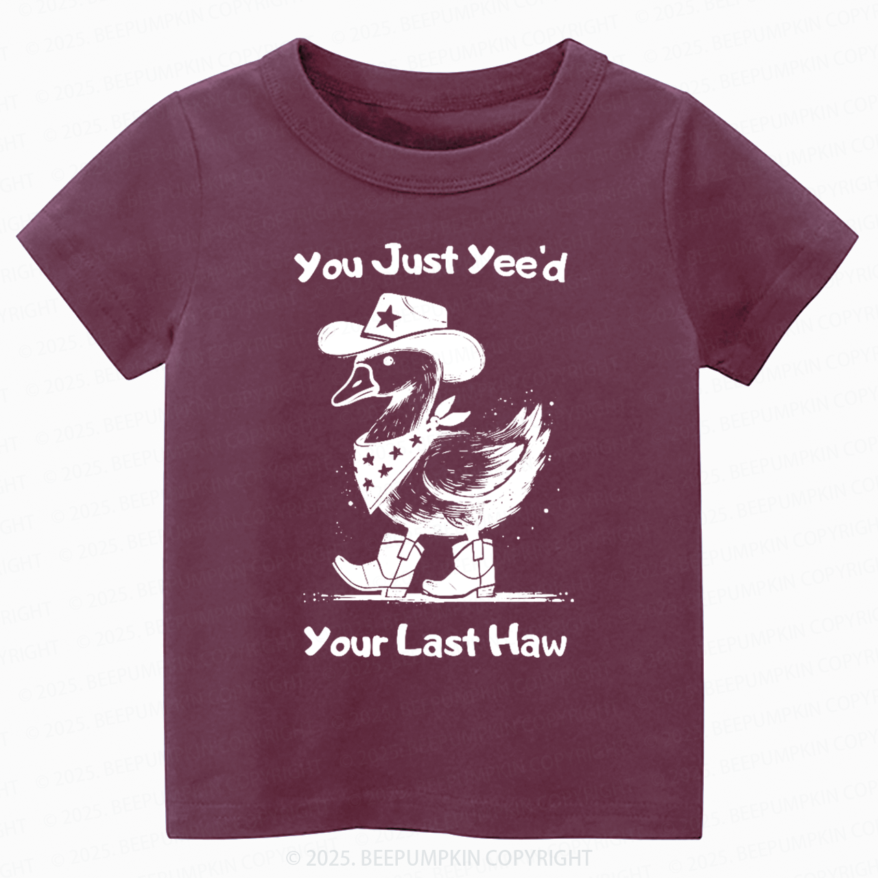 You Just Yee'd Your Last Haw Toddler&Kid's Tees Beepumpkin