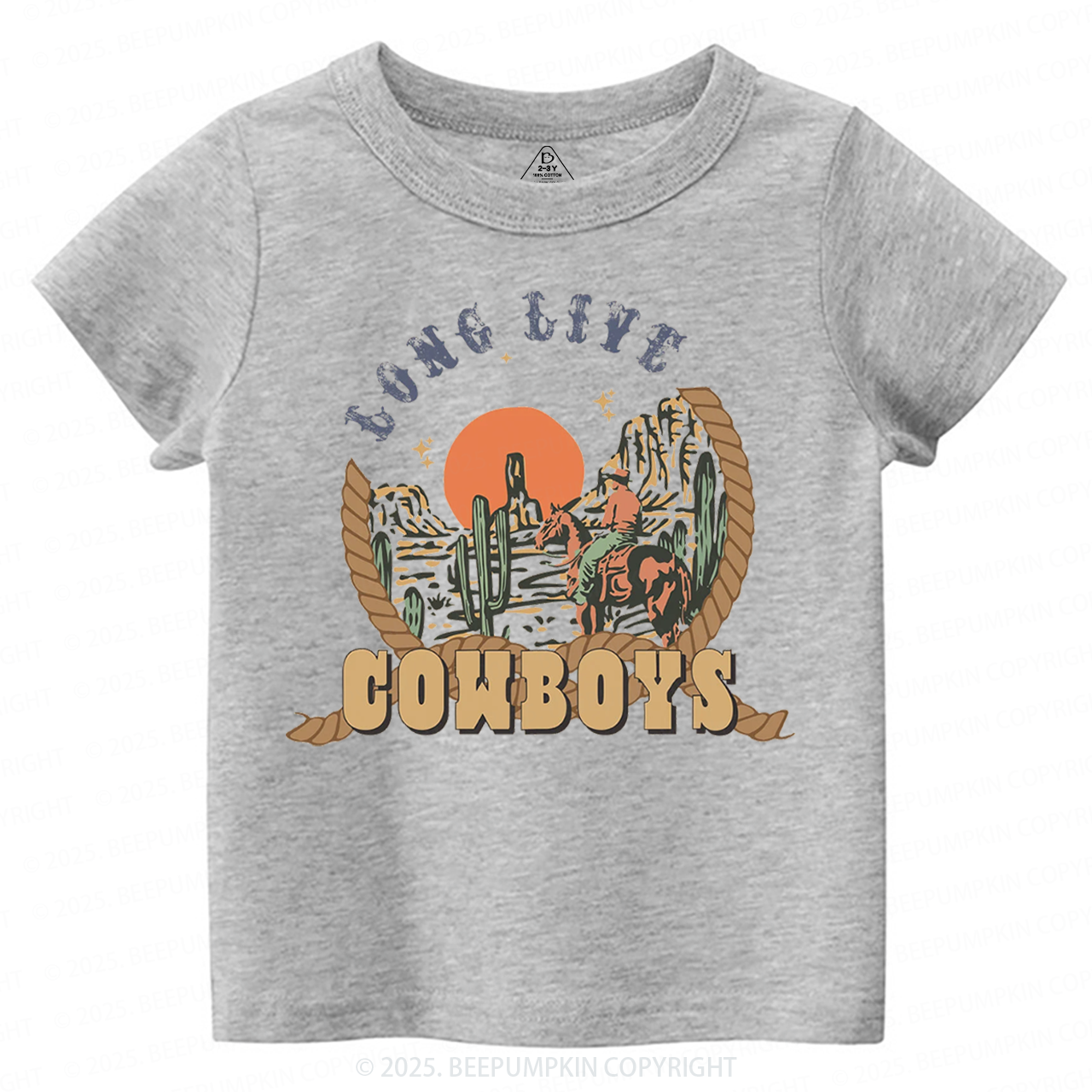 Long Live Cowboys Toddler&Kid's Tees Beepumpkin