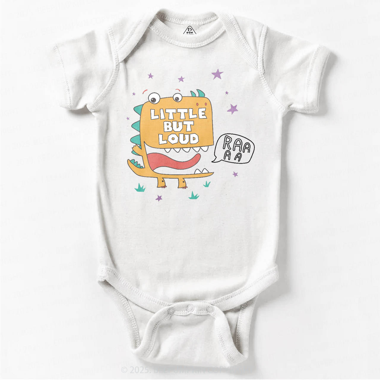 Little But Loud Dinosaur Bodysuit Beepumpkin