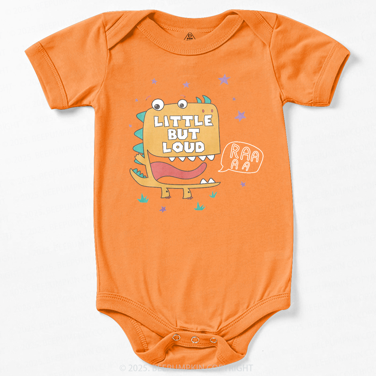 Little But Loud Dinosaur Bodysuit Beepumpkin