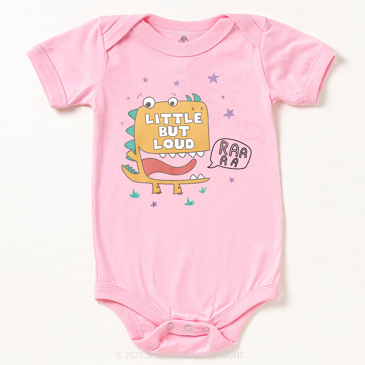 Little But Loud Dinosaur Bodysuit Beepumpkin