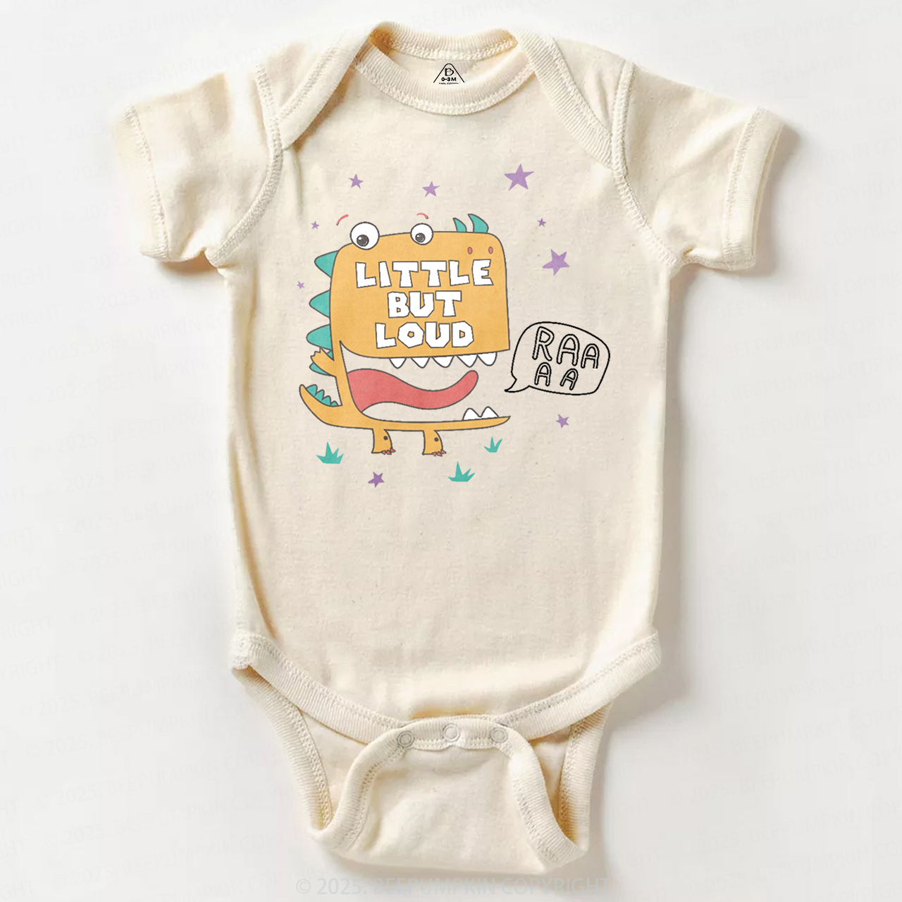 Little But Loud Dinosaur Bodysuit Beepumpkin