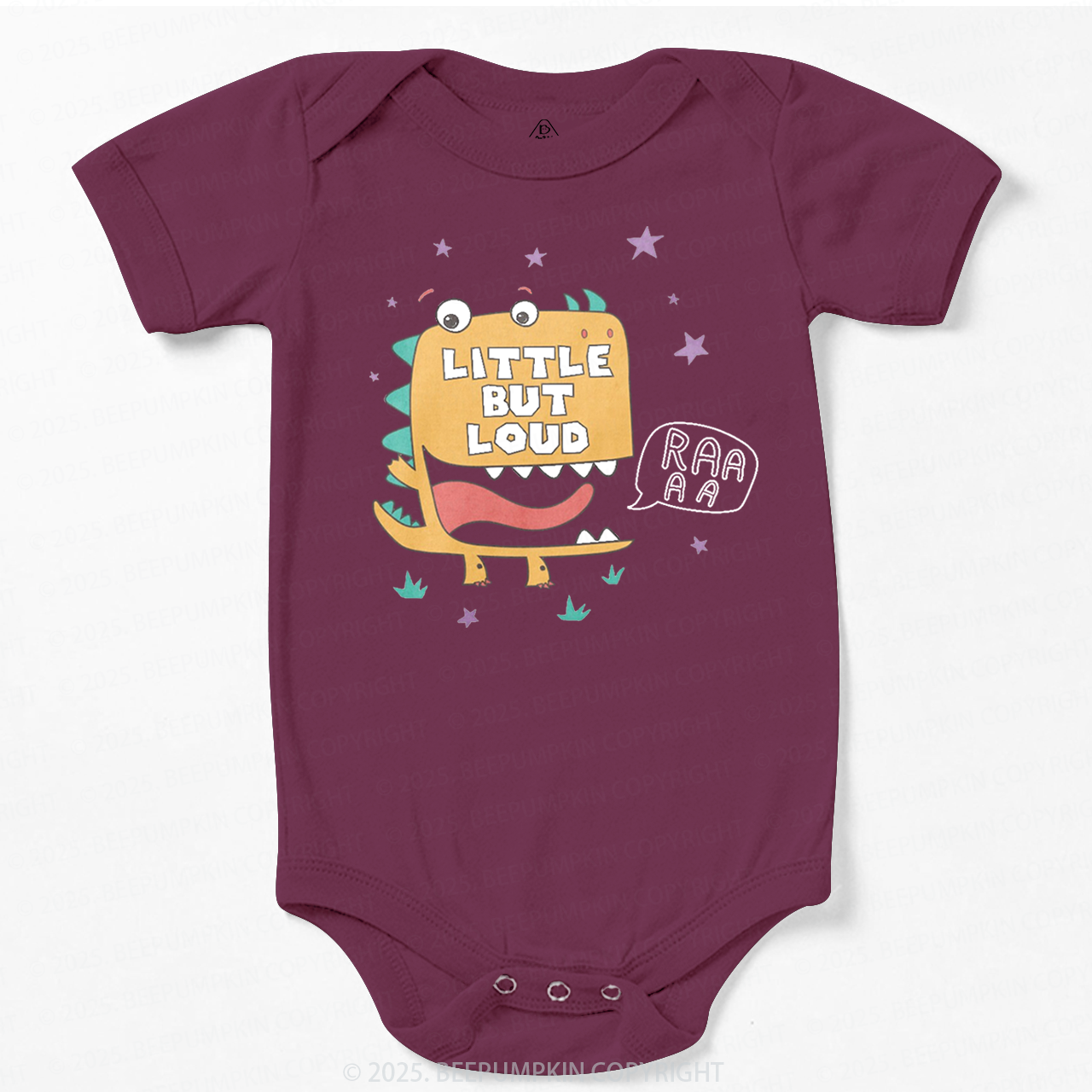 Little But Loud Dinosaur Bodysuit Beepumpkin