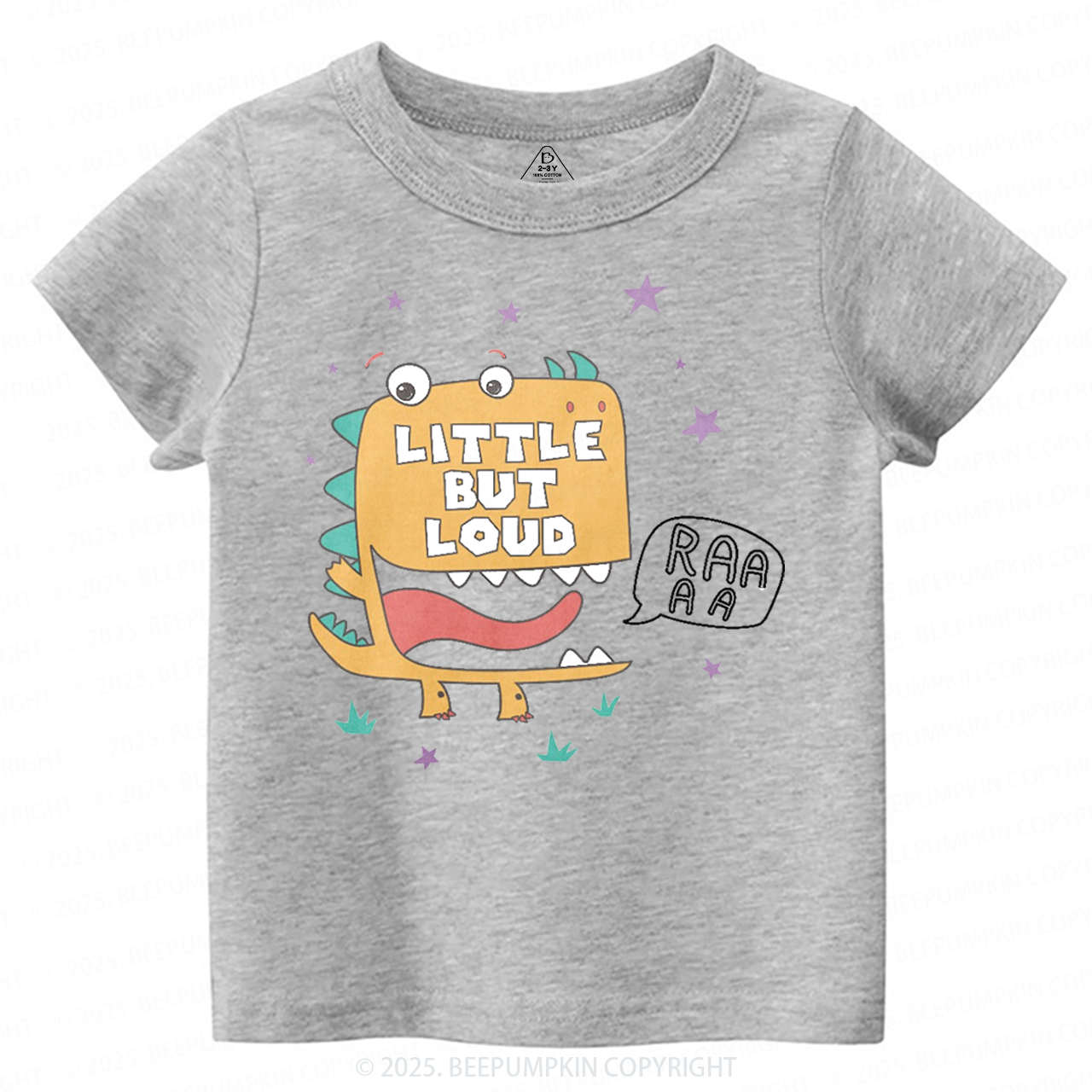 Little But Loud Dinosaur Toddler&Kid's Tees Beepumpkin