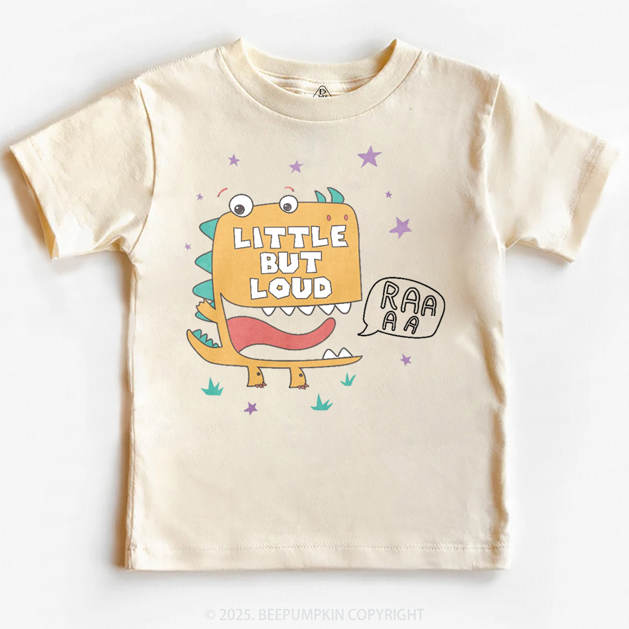 Little But Loud Dinosaur Toddler&Kid's Tees Beepumpkin