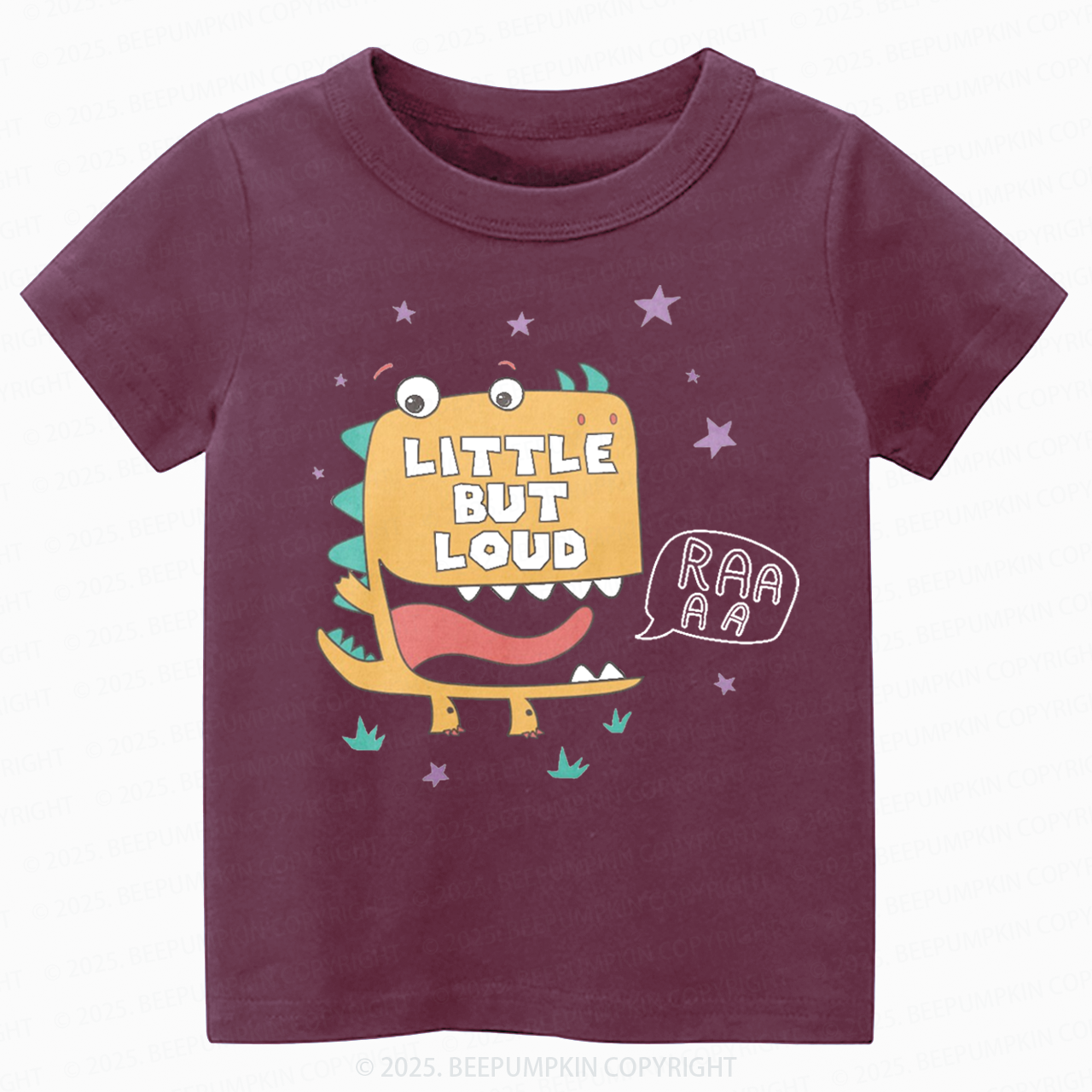 Little But Loud Dinosaur Toddler&Kid's Tees Beepumpkin