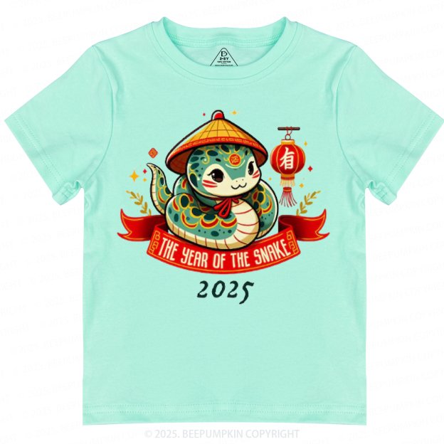 Chinese The Year Of The Snake Toddler&Kid's Tees Beepumpkin