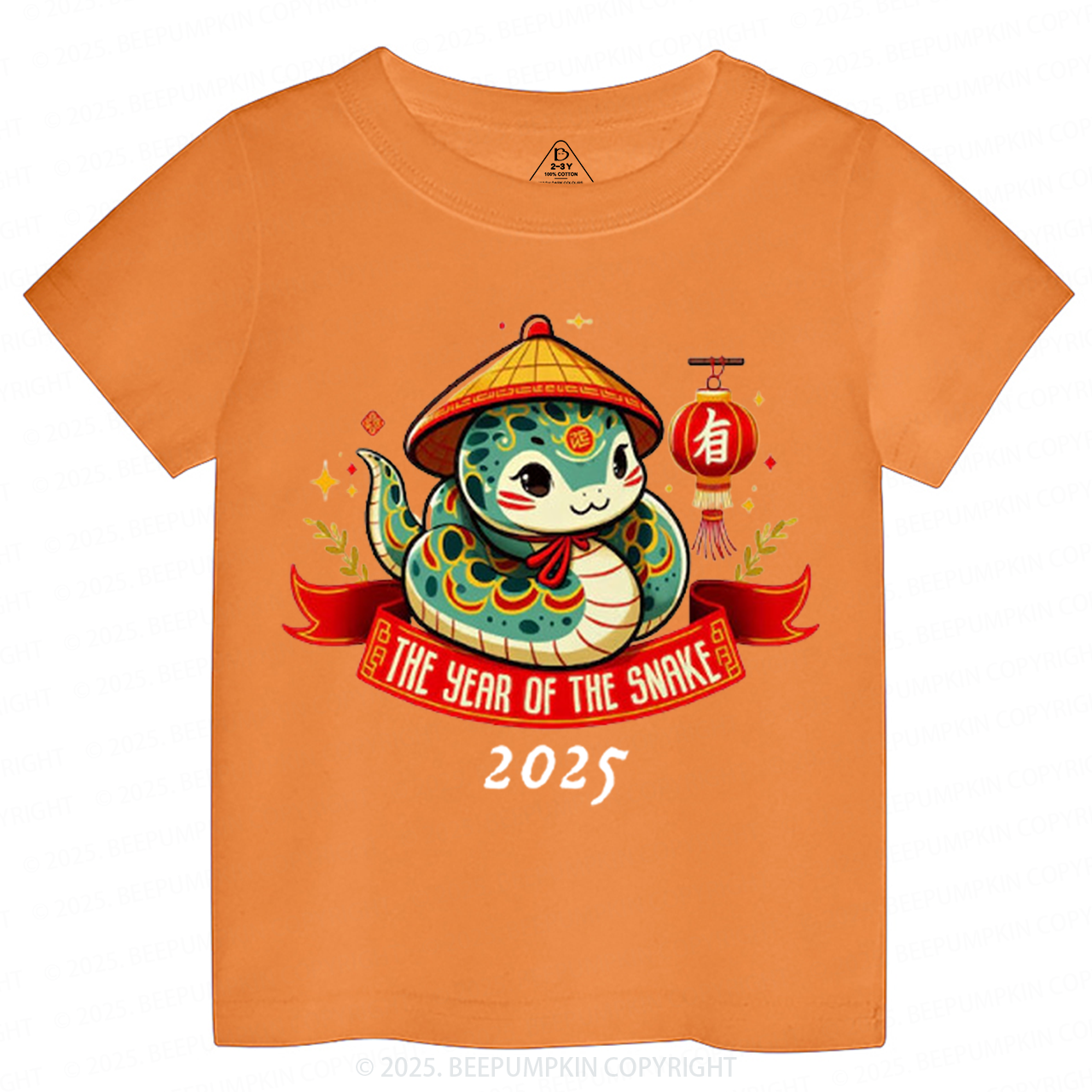 Chinese The Year Of The Snake Toddler&Kid's Tees Beepumpkin