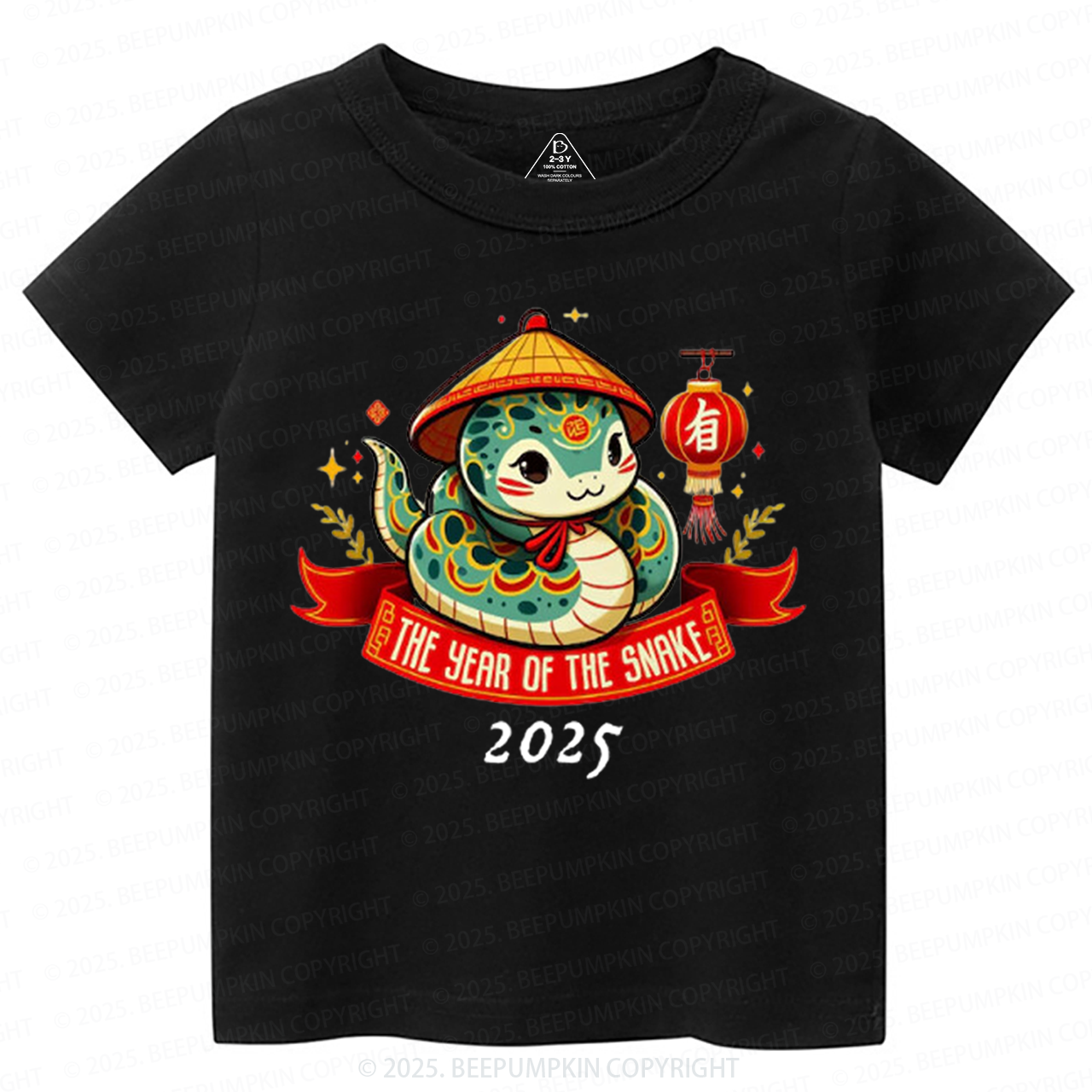 Chinese The Year Of The Snake Toddler&Kid's Tees Beepumpkin