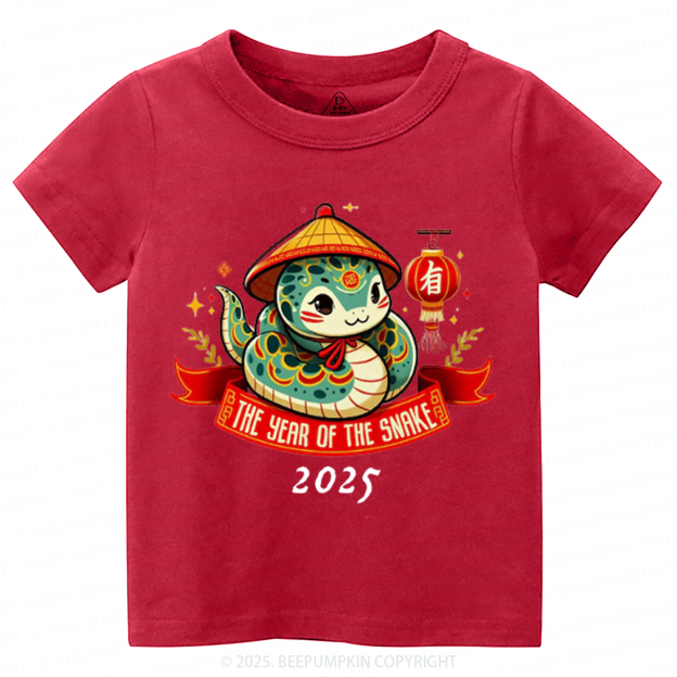 Chinese The Year Of The Snake Toddler&Kid's Tees Beepumpkin