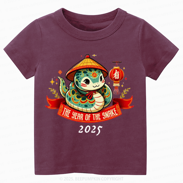 Chinese The Year Of The Snake Toddler&Kid's Tees Beepumpkin