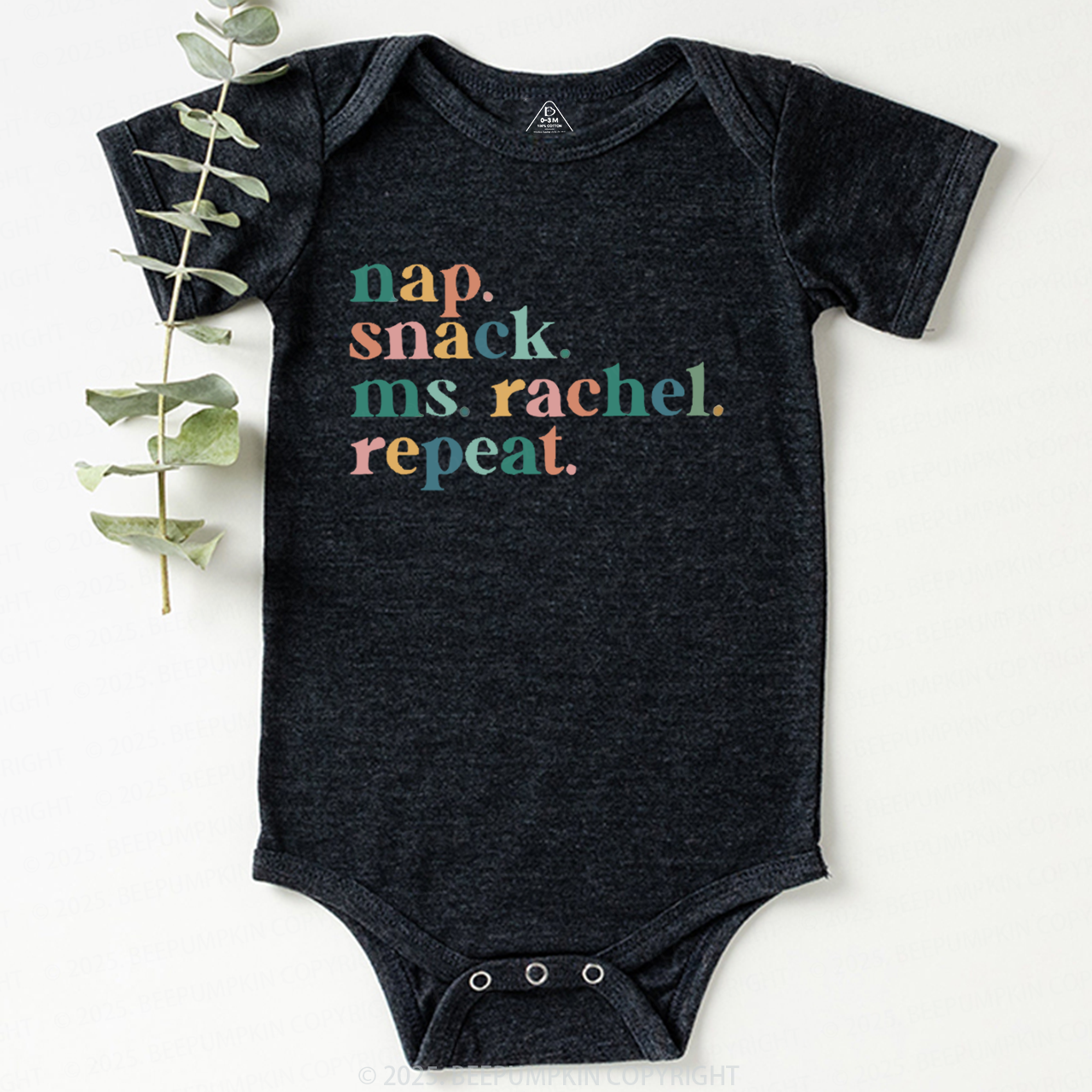 Nap Snack Ms. Rachel Repeat Bodysuit Beepumpkin