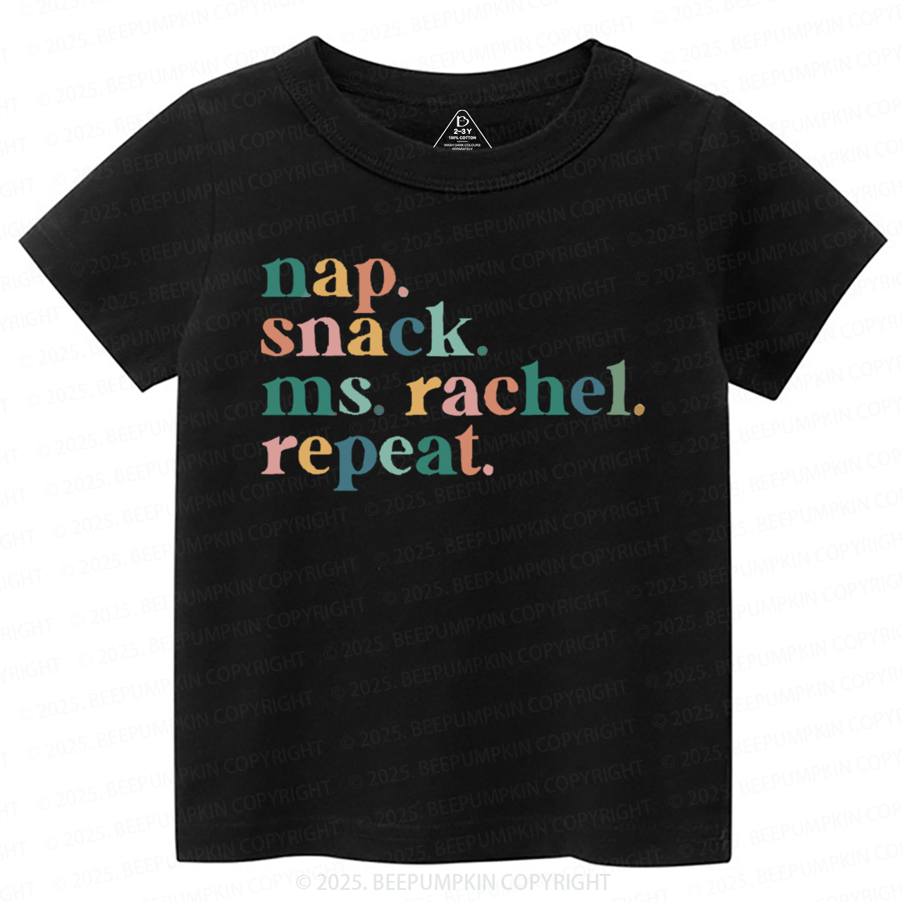 Nap Snack Ms. Rachel Repeat Toddler&Kid's Tees Beepumpkin