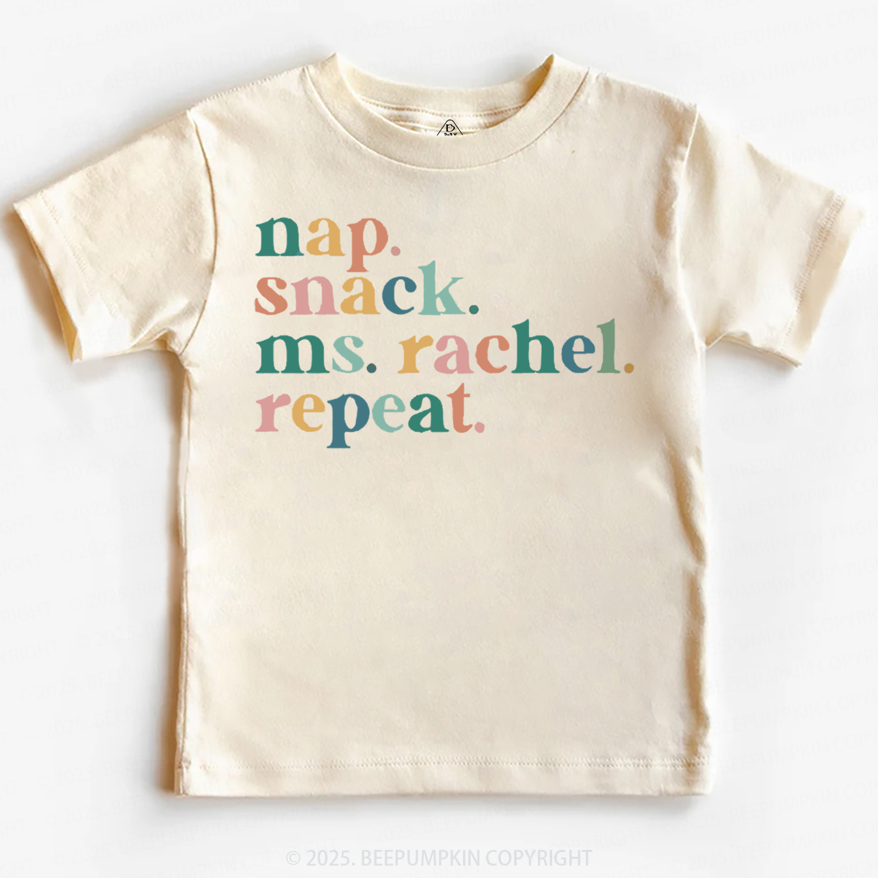 Nap Snack Ms. Rachel Repeat Toddler&Kid's Tees Beepumpkin