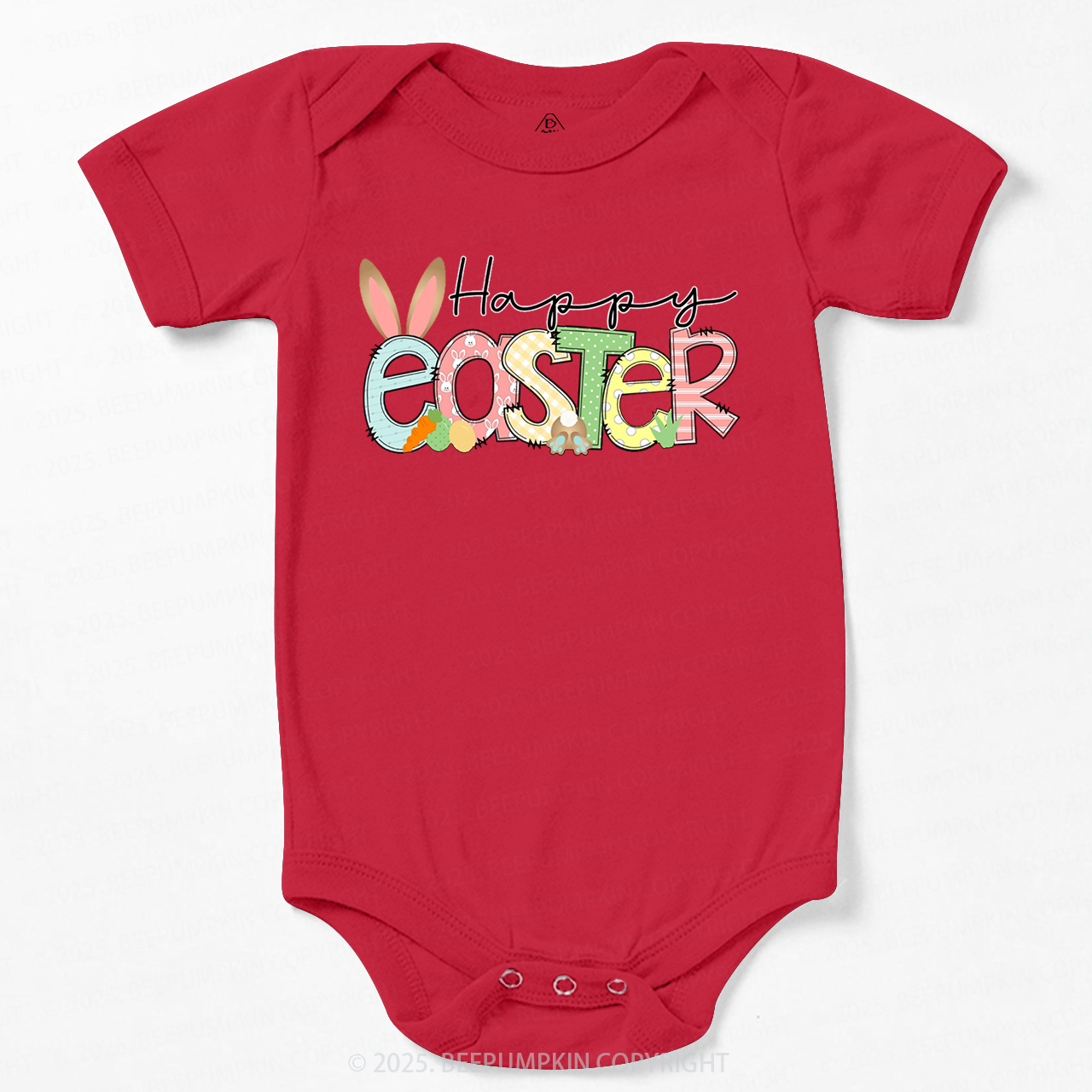 Personalized Name Happy Easter Bodysuit Beepumpkin