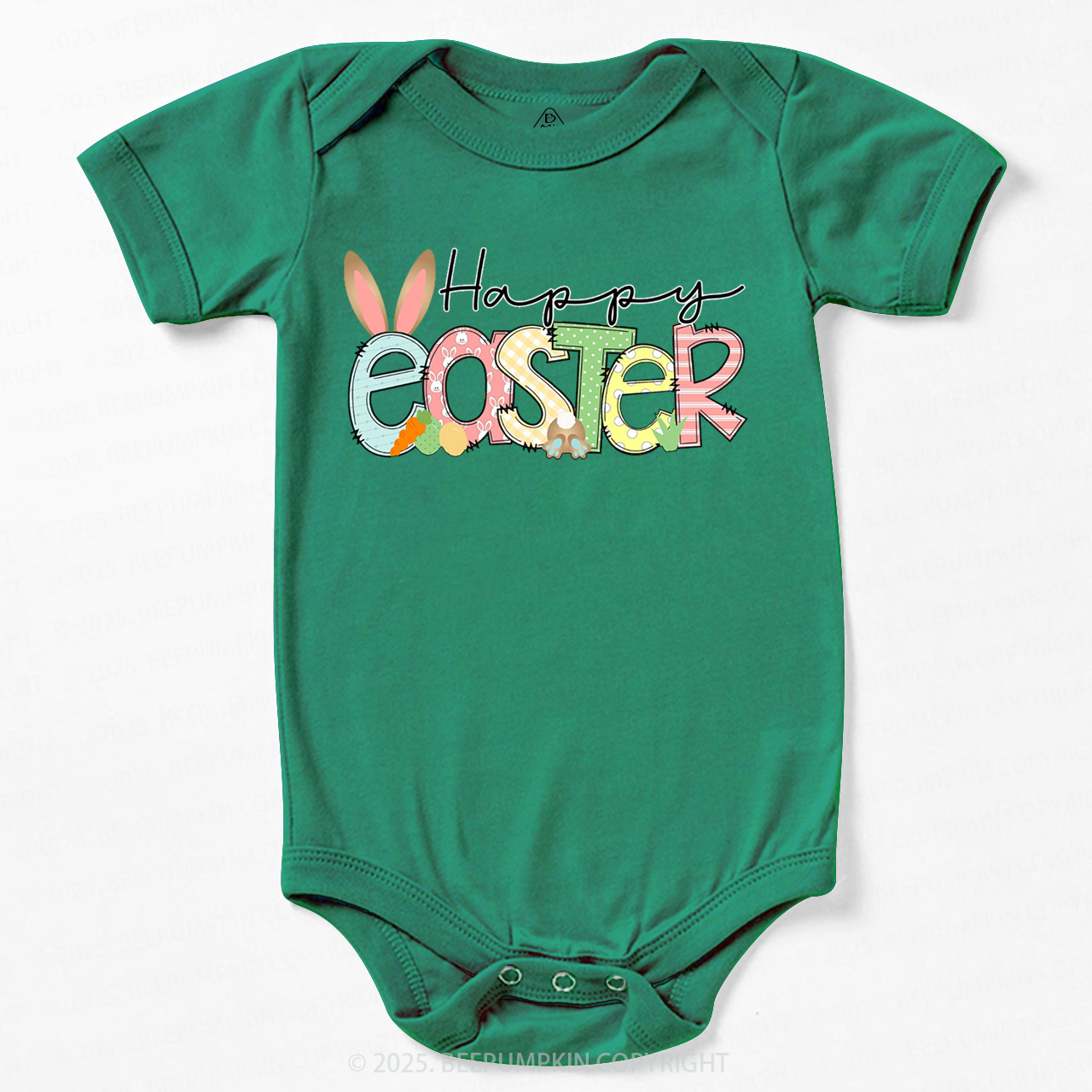 Personalized Name Happy Easter Bodysuit Beepumpkin