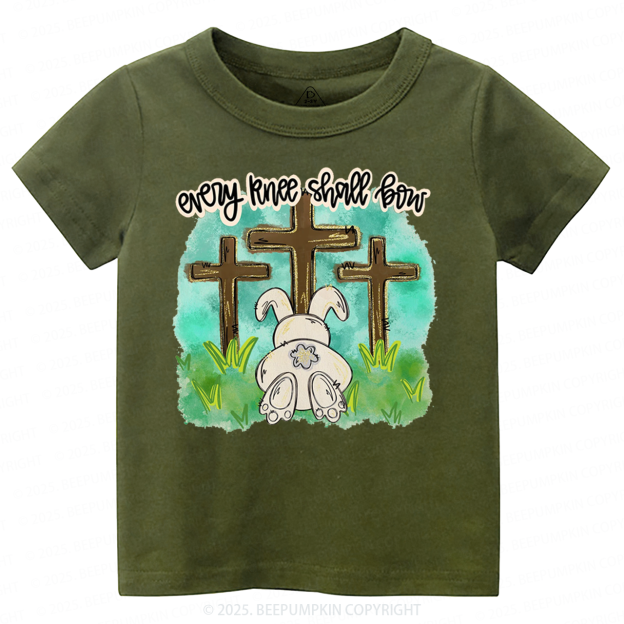 Every Knee Shall Bow Toddler&Kid's Tees Beepumpkin
