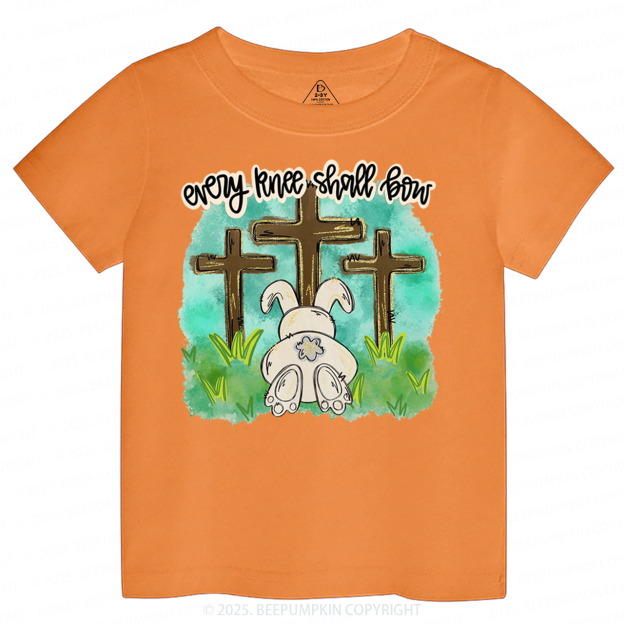 Every Knee Shall Bow Toddler&Kid's Tees Beepumpkin