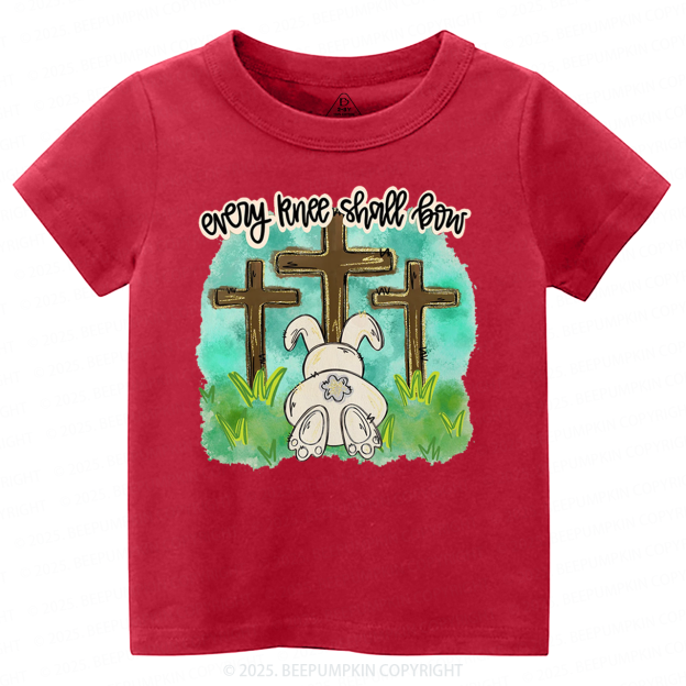 Every Knee Shall Bow Toddler&Kid's Tees Beepumpkin