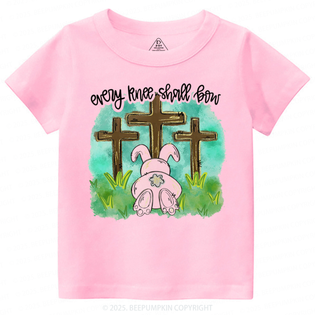 Every Knee Shall Bow Toddler&Kid's Tees Beepumpkin