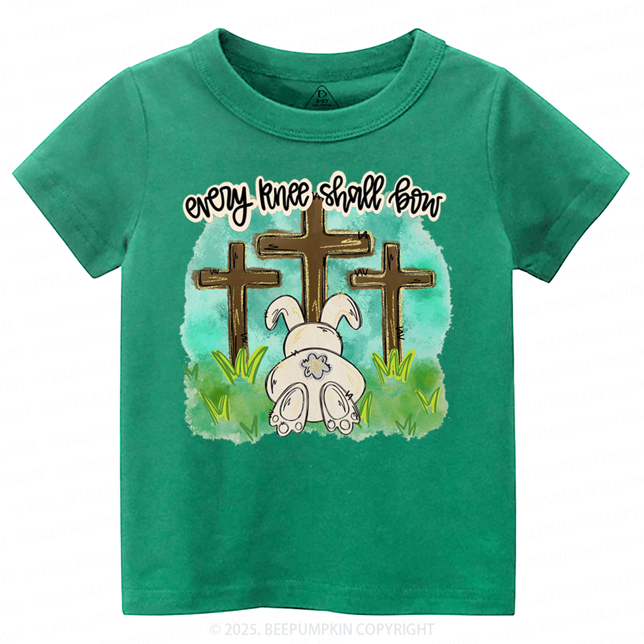 Every Knee Shall Bow Toddler&Kid's Tees Beepumpkin