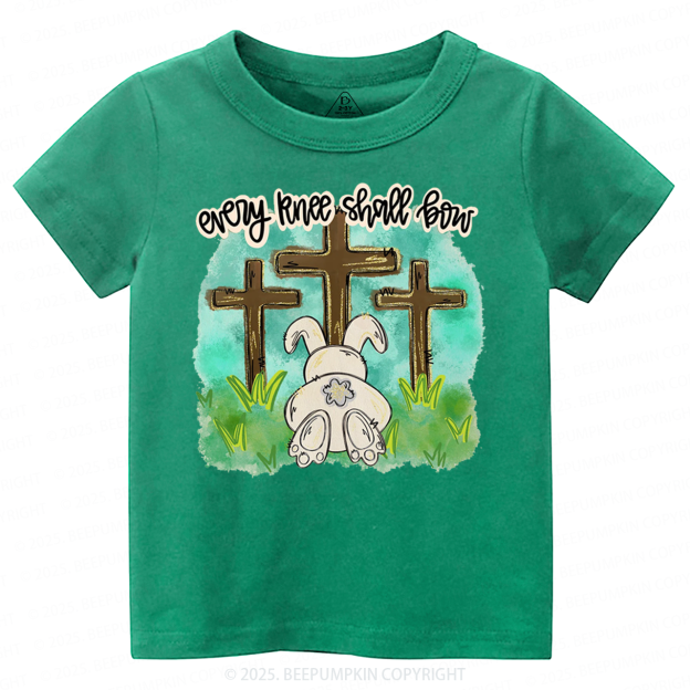 Every Knee Shall Bow Toddler&Kid's Tees Beepumpkin