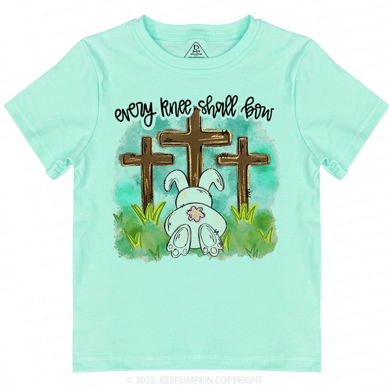 Every Knee Shall Bow Toddler&Kid's Tees Beepumpkin