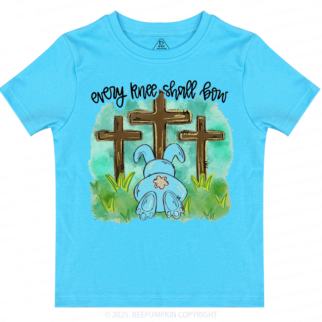 Every Knee Shall Bow Toddler&Kid's Tees Beepumpkin