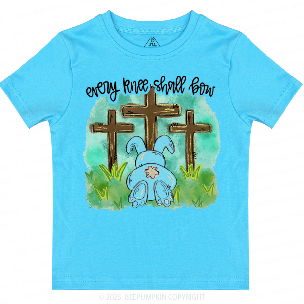 Every Knee Shall Bow Toddler&Kid's Tees Beepumpkin