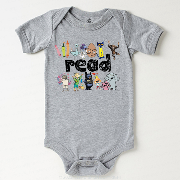 Read Children's Books Bodysuit Beepumpkin