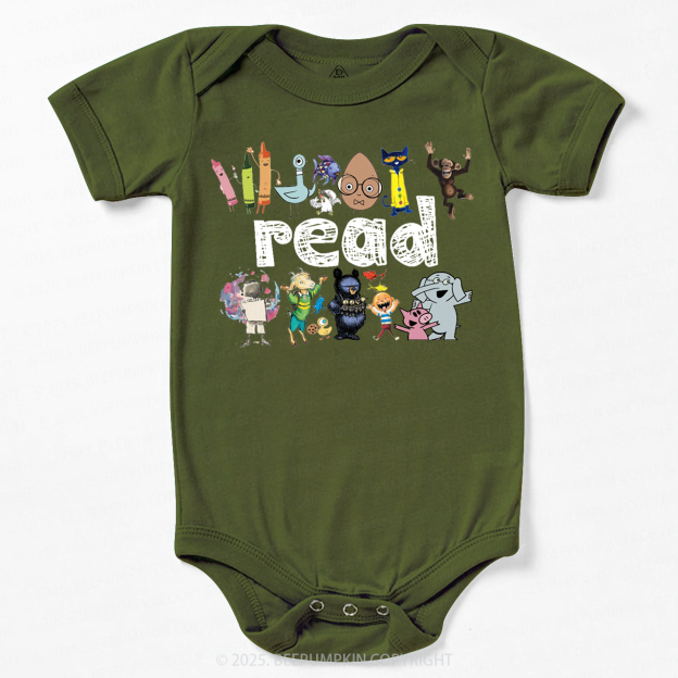Read Children's Books Bodysuit Beepumpkin