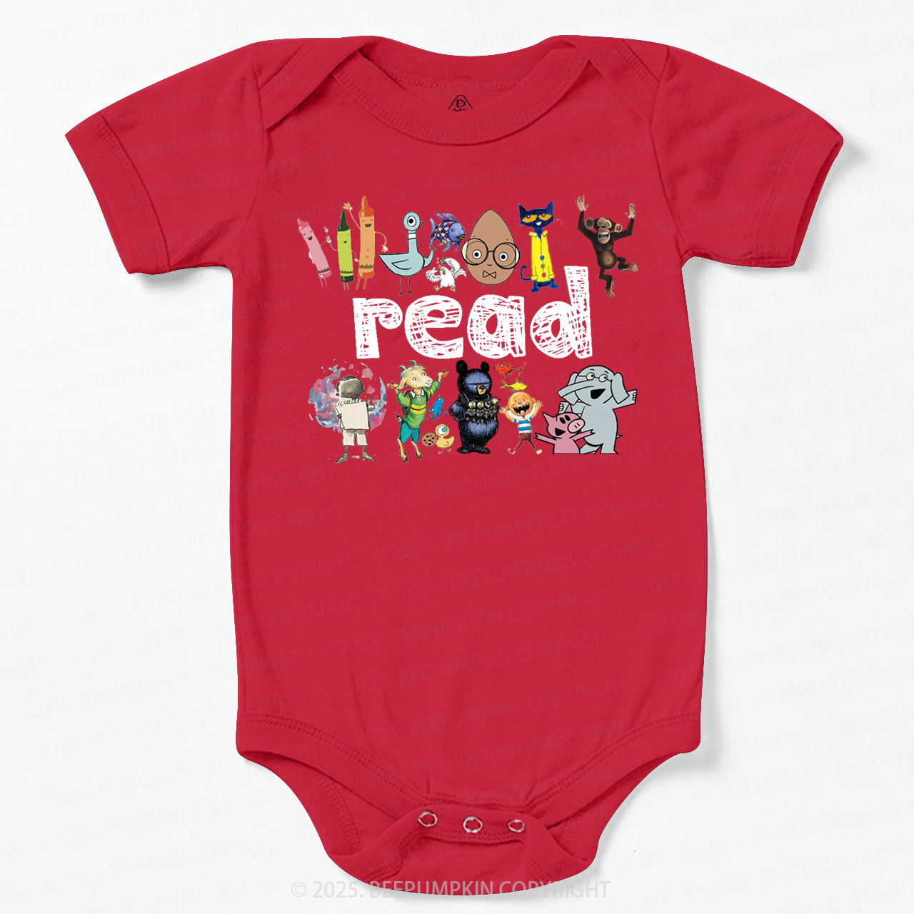 Read Children's Books Bodysuit Beepumpkin