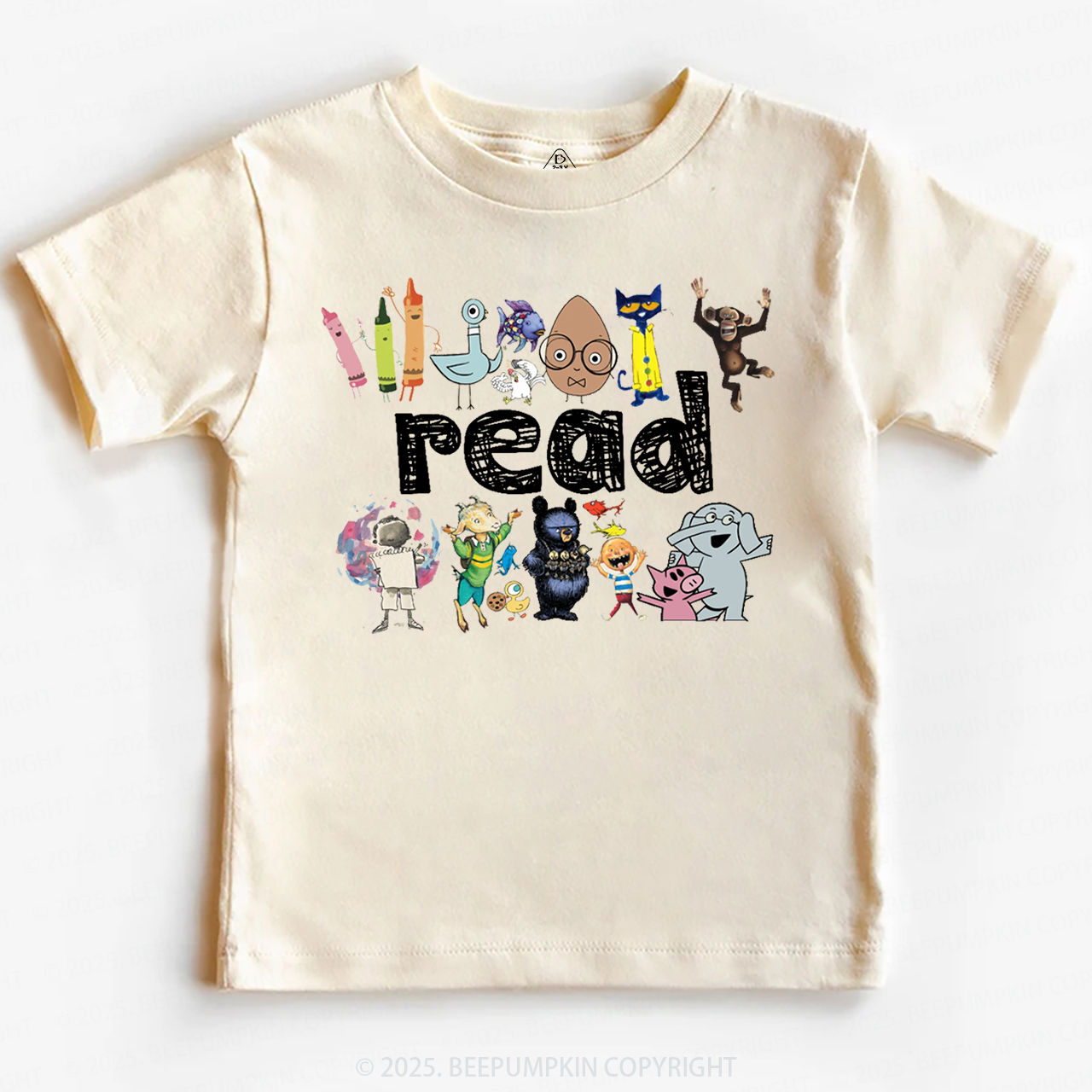 Read Children's Books Toddler&Kid's Tees Beepumpkin