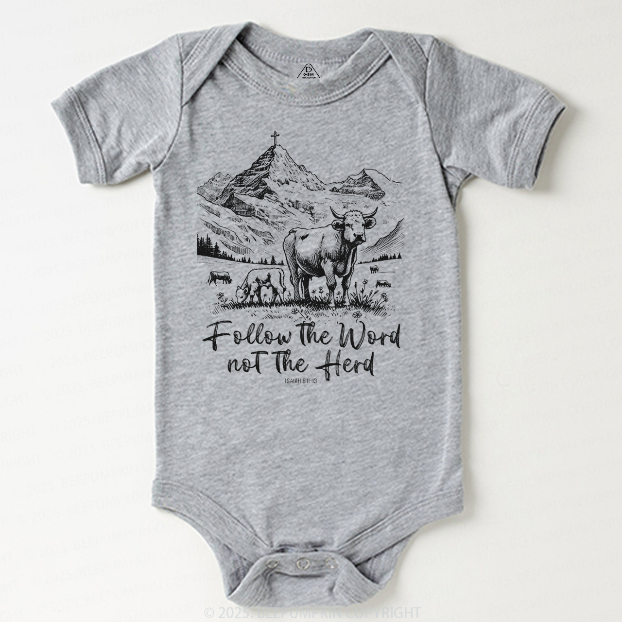 Follow The Word Not The Herd Bodysuit Beepumpkin