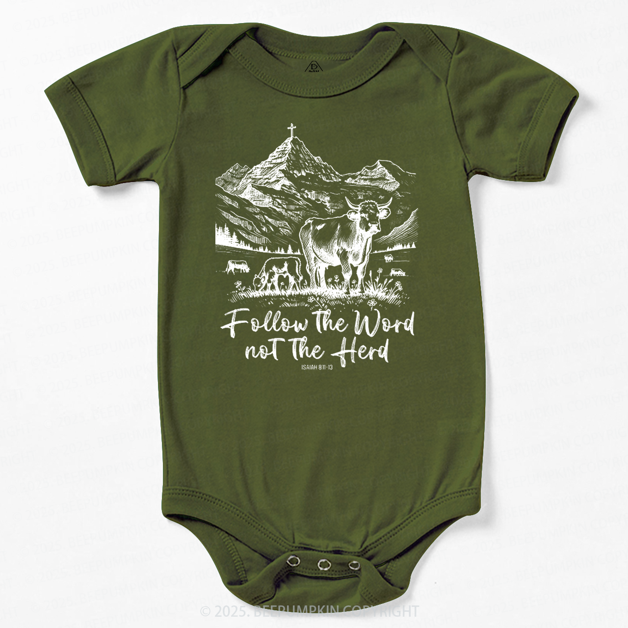Follow The Word Not The Herd Bodysuit Beepumpkin