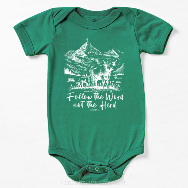 Follow The Word Not The Herd Bodysuit Beepumpkin