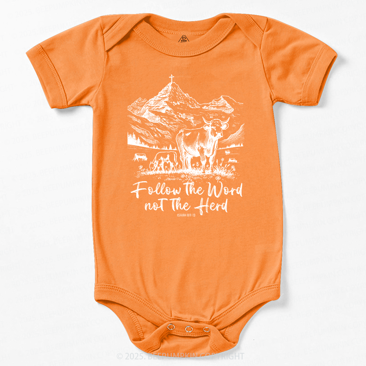 Follow The Word Not The Herd Bodysuit Beepumpkin