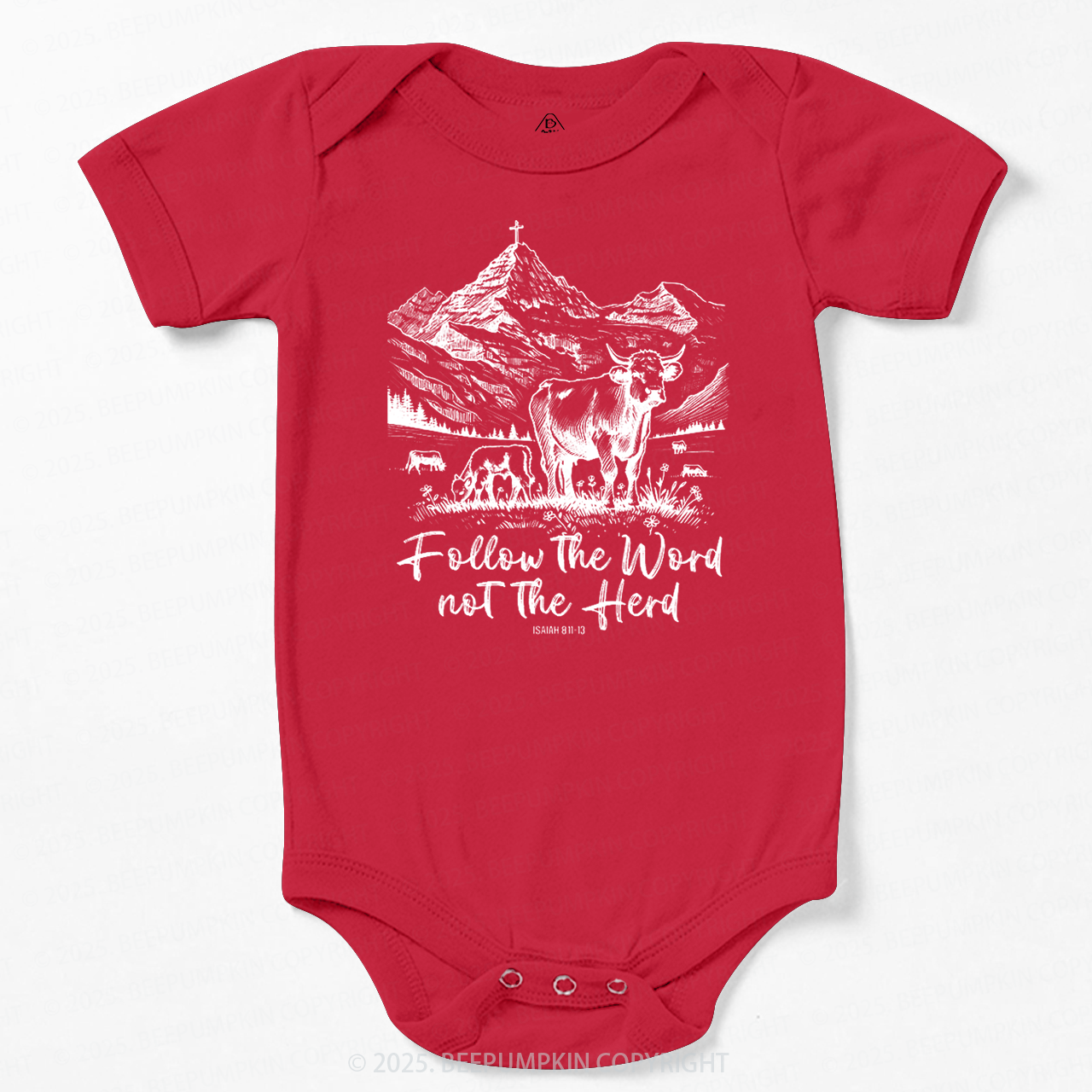 Follow The Word Not The Herd Bodysuit Beepumpkin