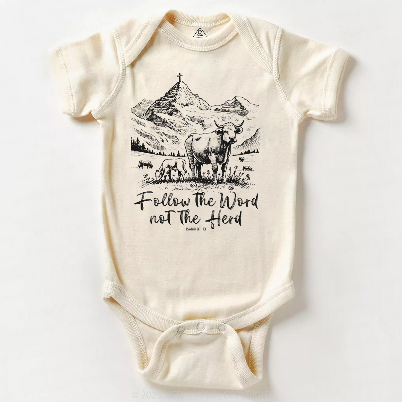 Follow The Word Not The Herd Bodysuit Beepumpkin