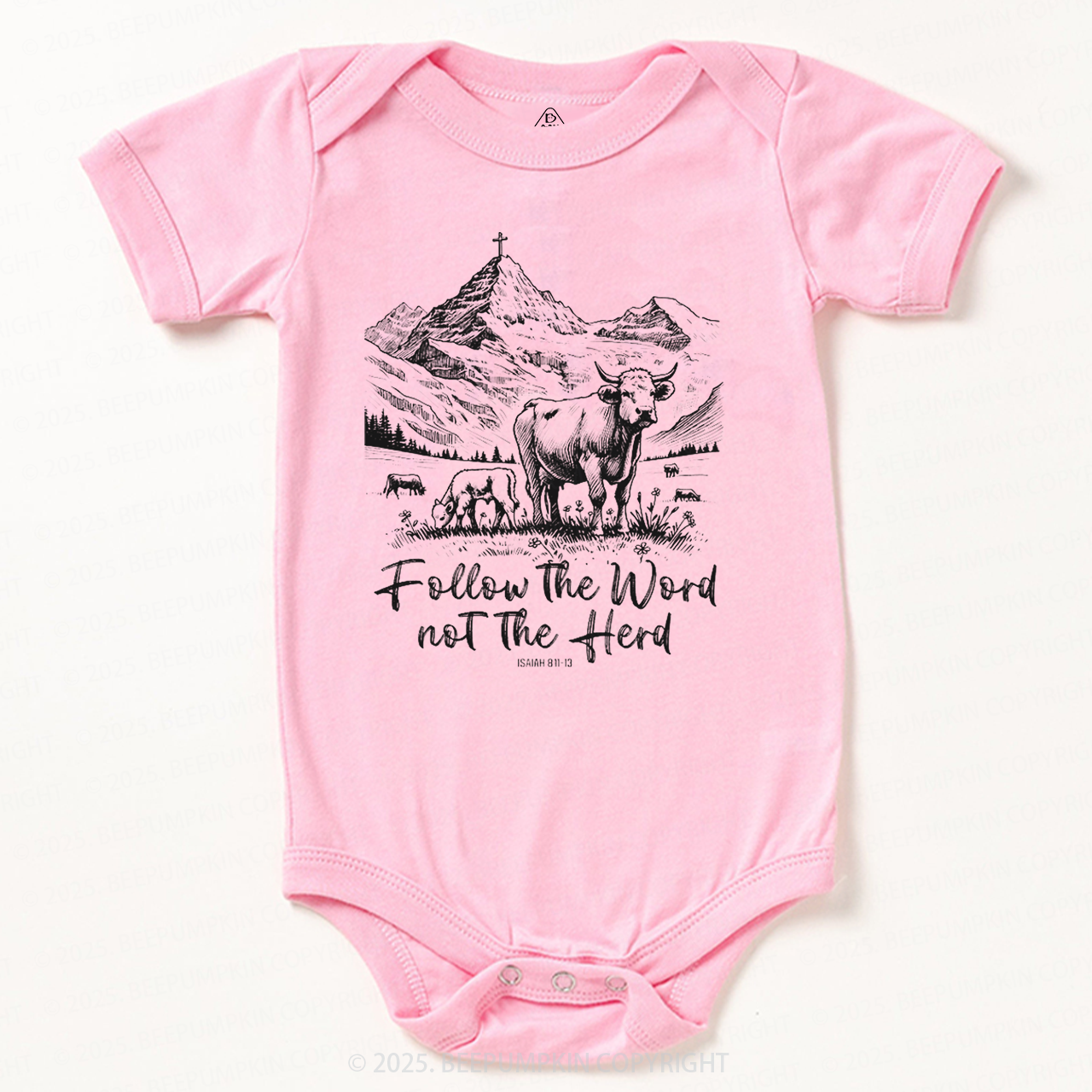 Follow The Word Not The Herd Bodysuit Beepumpkin