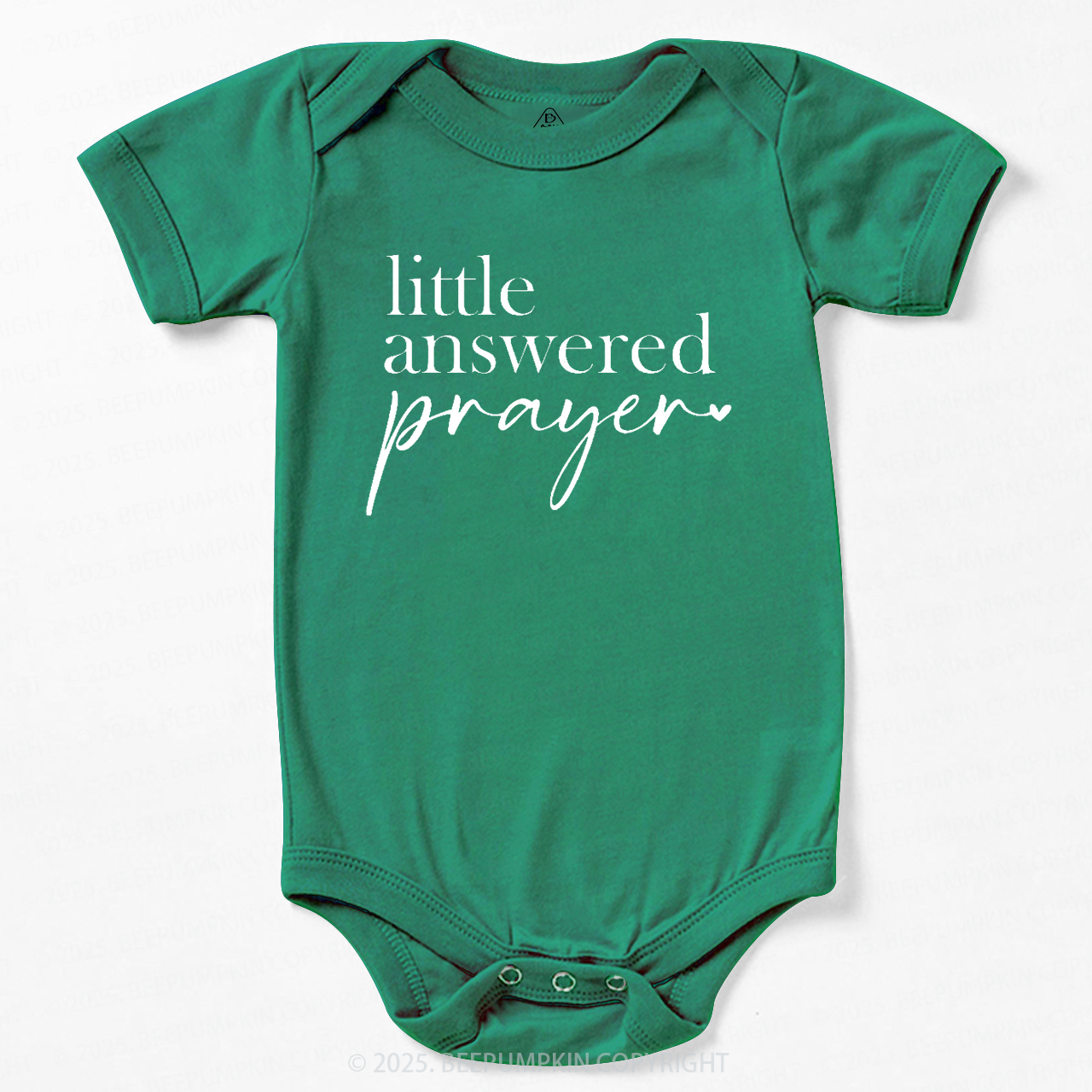 Little Answered Prayer Baby Bodysuit Beepumpkin