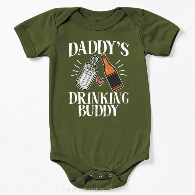 Daddy's Drinking Buddy Bodysuit Beepumpkin